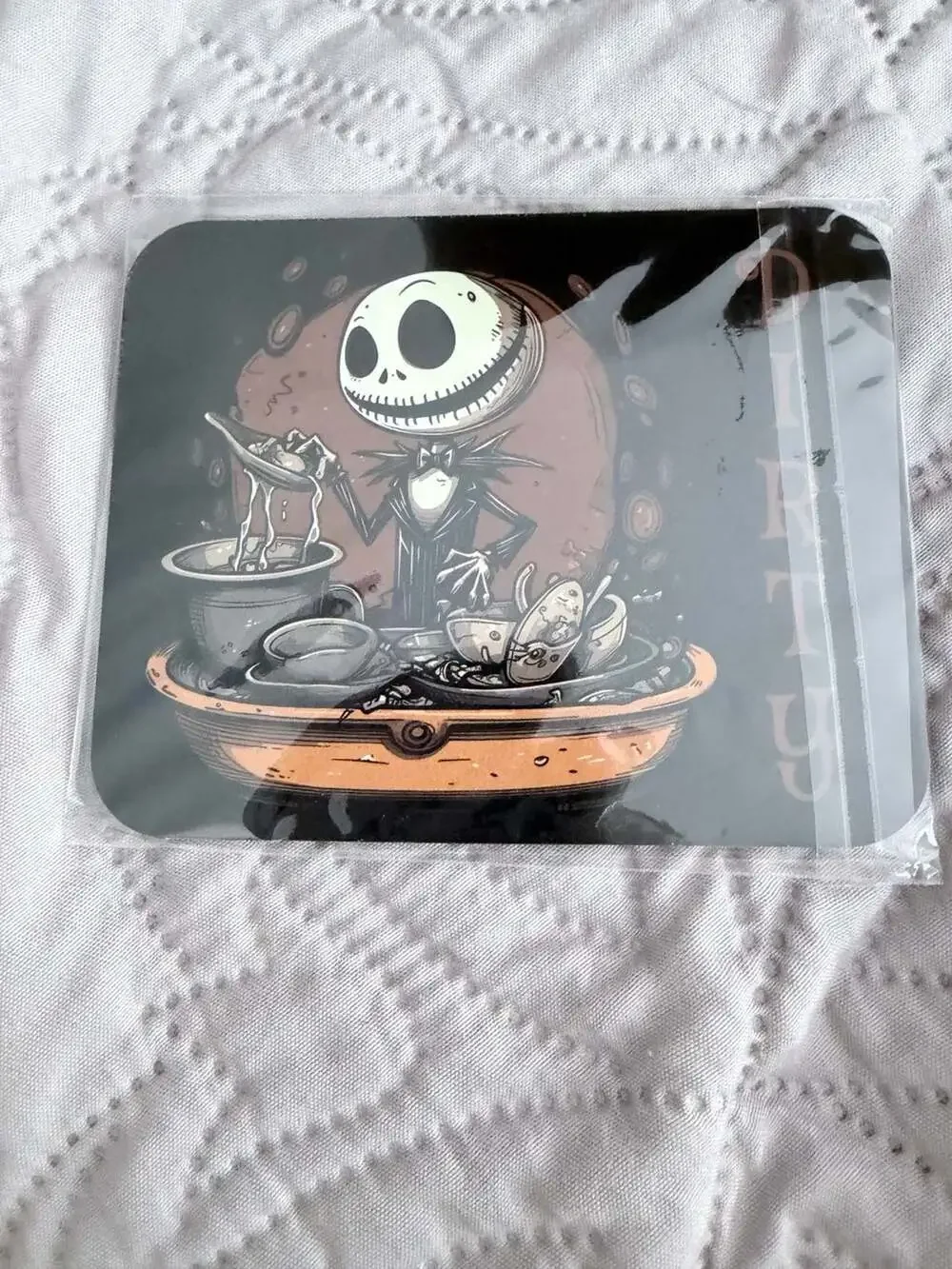 Nightmare Before Christmas Wooden Cooking Spoons and Oven Mitt Set with Magnet